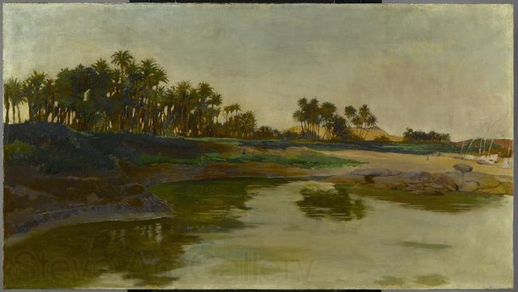Edwin Blashfield Island of Elephantine (Egypt) France oil painting art